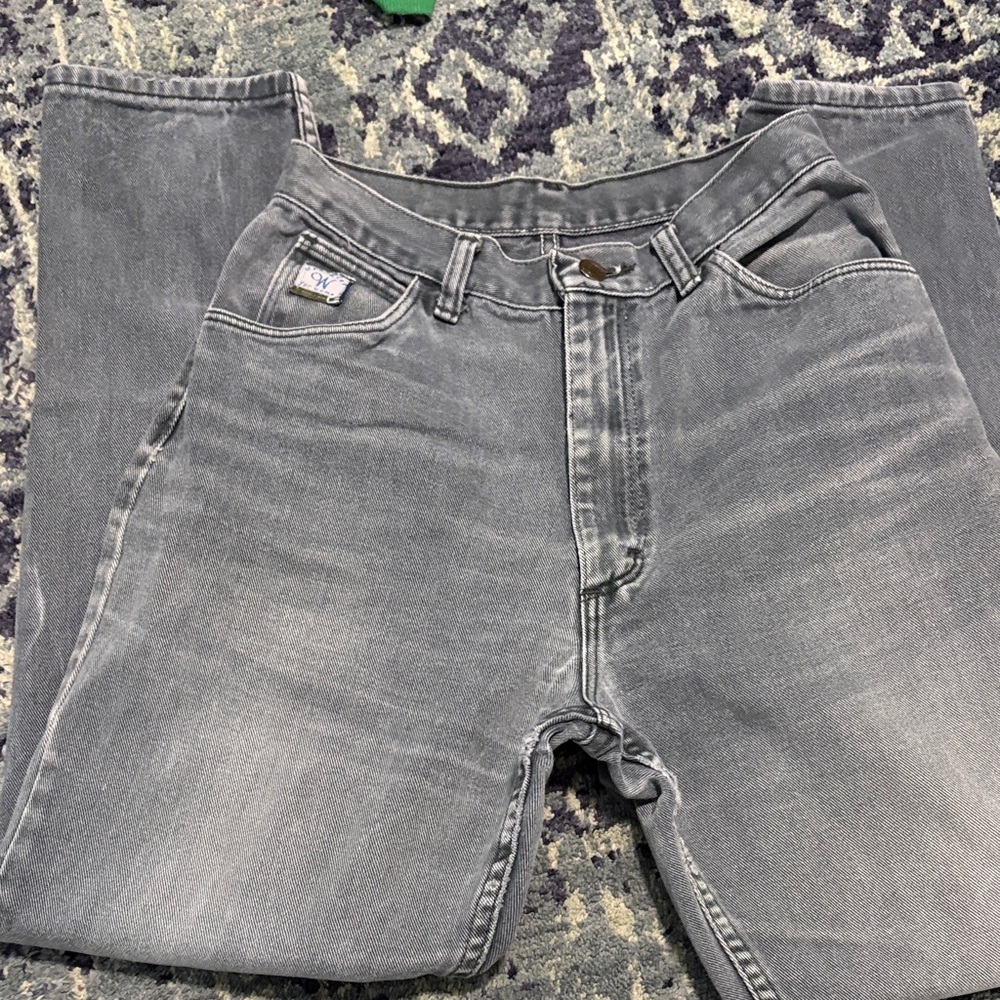 Vintage Women’s Gray Jeans - Picture 4 of 6